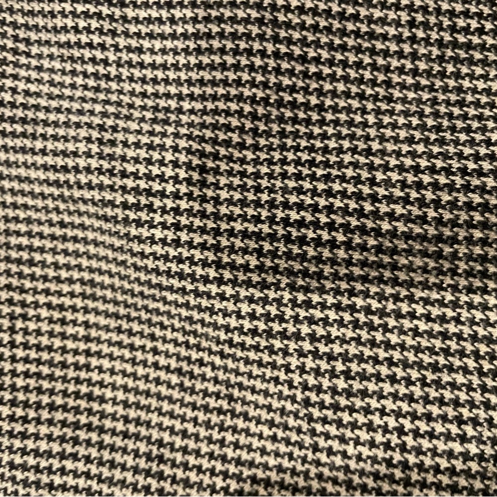 Vintage Nascar Cafe Men's Black and White Houndstooth Polo Size XL - Picture 4 of 8
